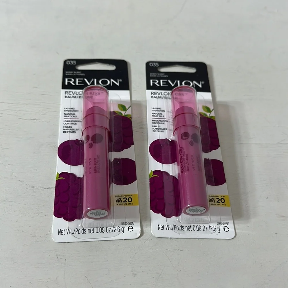 2 X revlon kiss balm